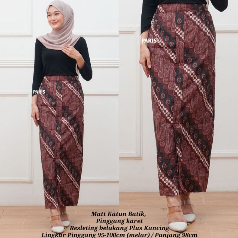 Rok Span Batik bawahan Kebaya - Jarik Batik