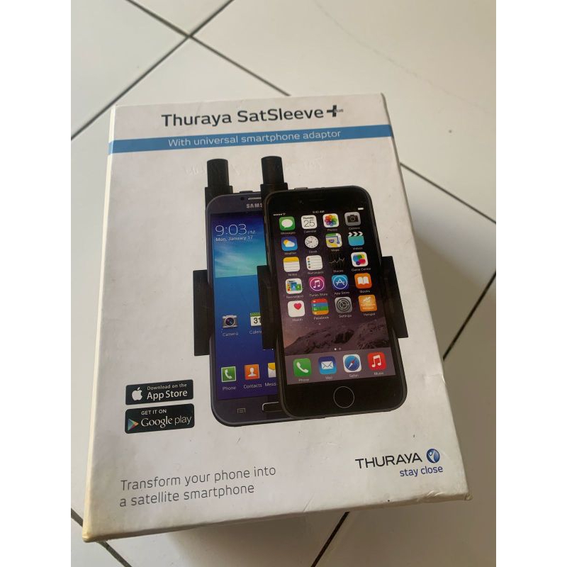 second telephone satelit Thuraya satsleeve plus