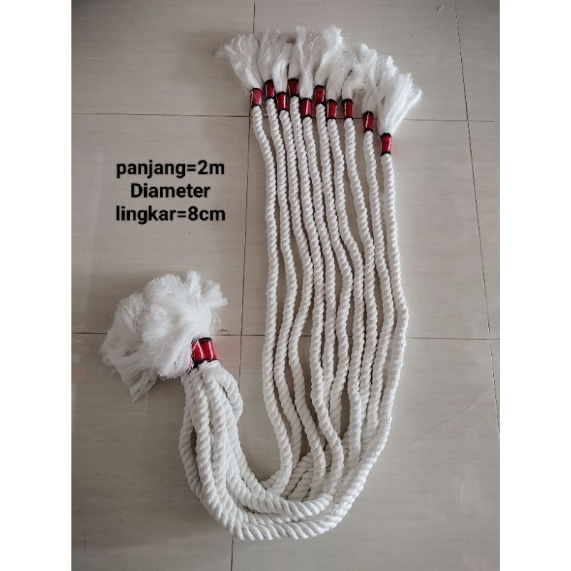 Tali kolor rajut jumbo Besar/kolor tari warok/kolor panjang 2m