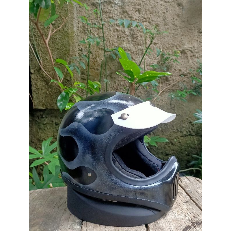 HELM CUSTOM CAKIL M30 KLASIK RETRO VINTAGE CLASICC