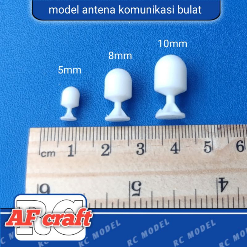 model antena komunikasi miniatur kapal RC
