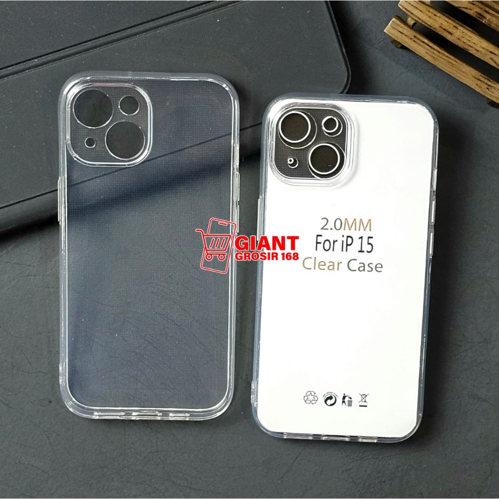 iPhone 15 iPhone 15 Plus iPhone 15 Pro iPhone 15 Pro Max Case Clear HD Case Bening iPhone 15 iPhone 