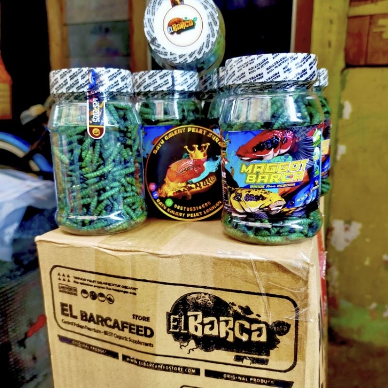 Maggot ELBARCA Super Blue Booster Premium Maggot BSF Grade A++