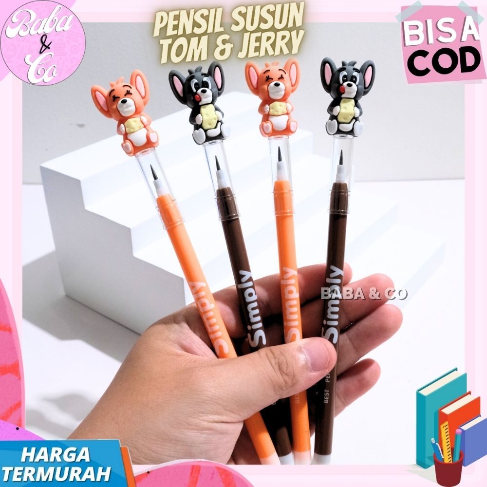

PENSIL TOM AND JERRY PENSIL SUSUN TOM & JERRY LUCU UNIK PENSIL PELURU PENSIL PELOR TOM JERRY