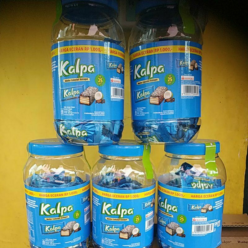 

kalpa toples wafer coklat kelapa mayora roma