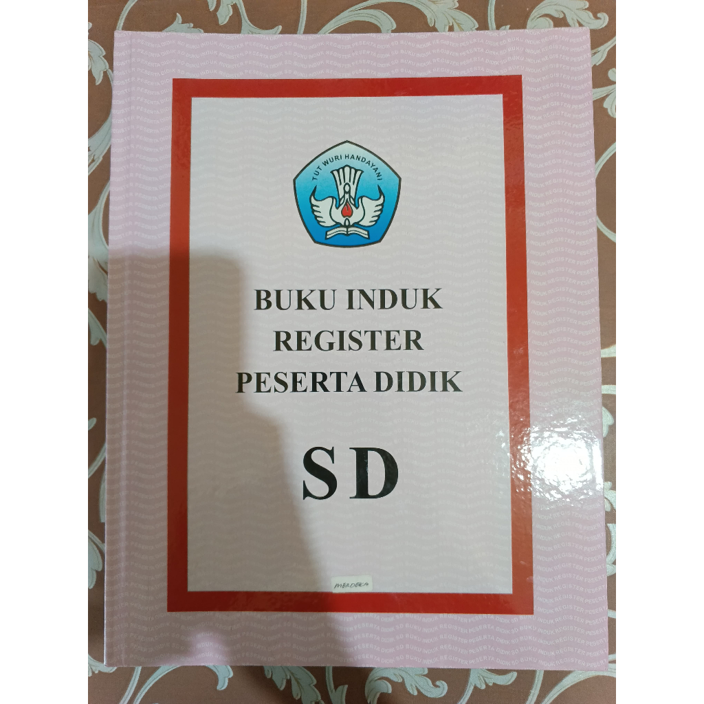 

Buku Induk Register Peserta Didik SD K-Merdeka