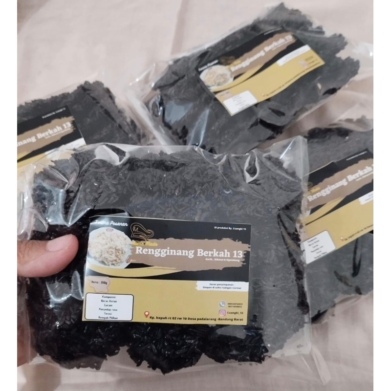 

Renginang Berkah 13 Ketan Item (Khas Padalarang)