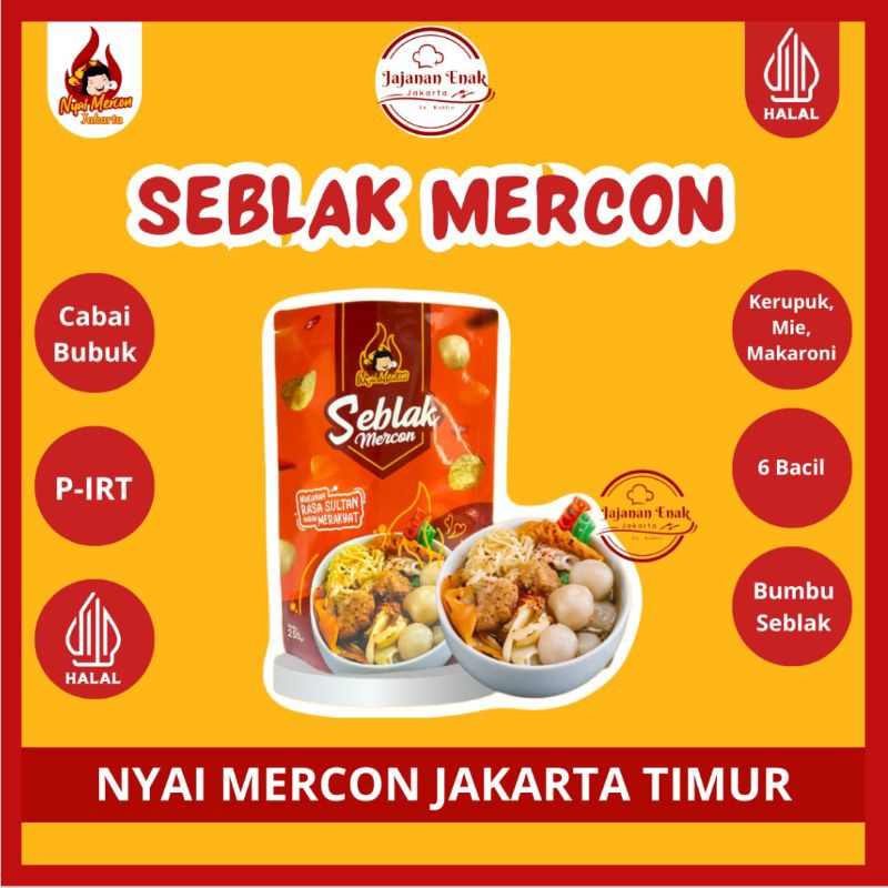 

SEBLAK RANGU MERCON SEBLAK INSTAN NYAI MERCON