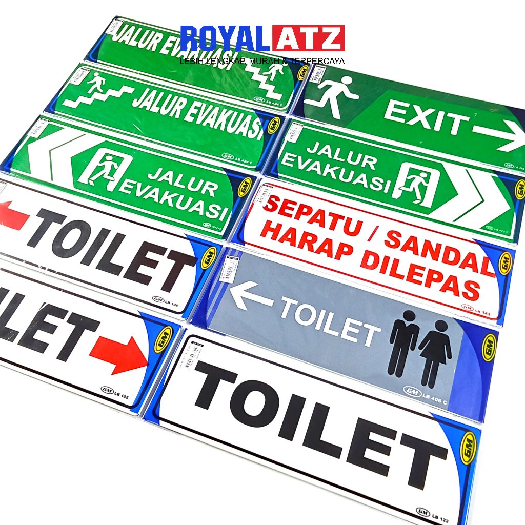 

Label Acrylic / Sign Board Label Ukuran Besar (30x10 Cm)