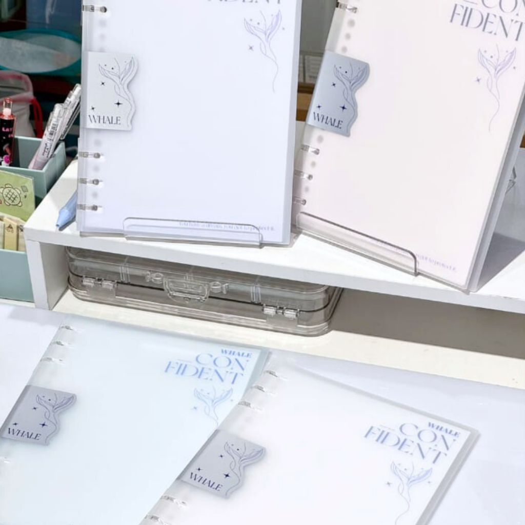 

Map Binder Notepad Spiral A5 B5 Aesthetic Bisa Diisi Ulang Wengu Animal While Confident Transparant SK019 - Binder 6 Ring - Binder Note A5 B5 Refillable