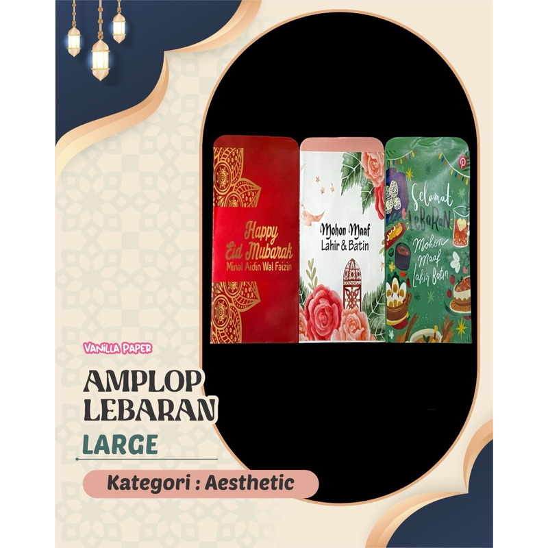 

amplop lebaran besar isi 10lembar