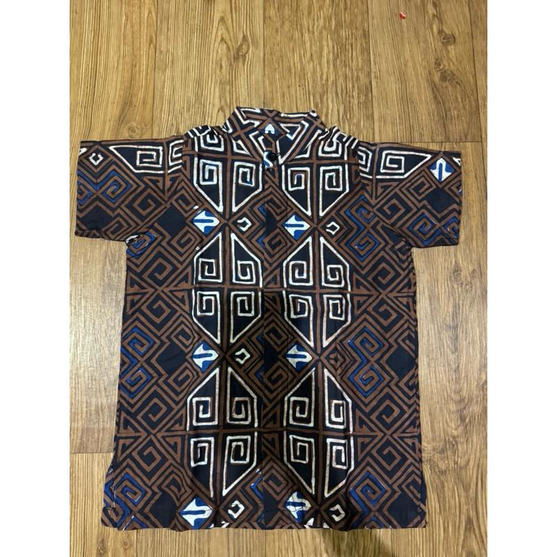 preloved batik tulis anak kerah kokoh batik tulis bahan adem nyaman