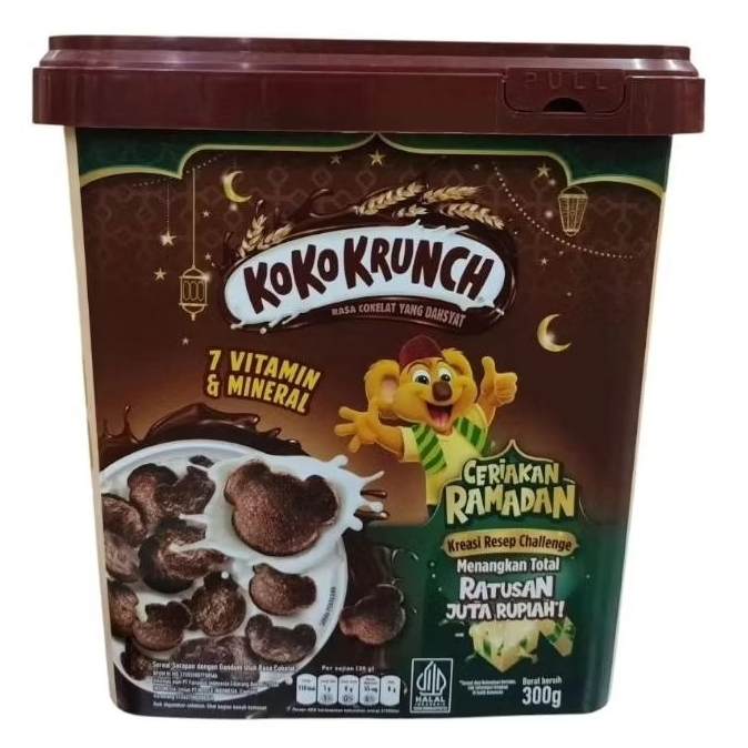 

Sereal Cereal Kokokrunch Koko Krunch 300gr toples edisi lebaran zp