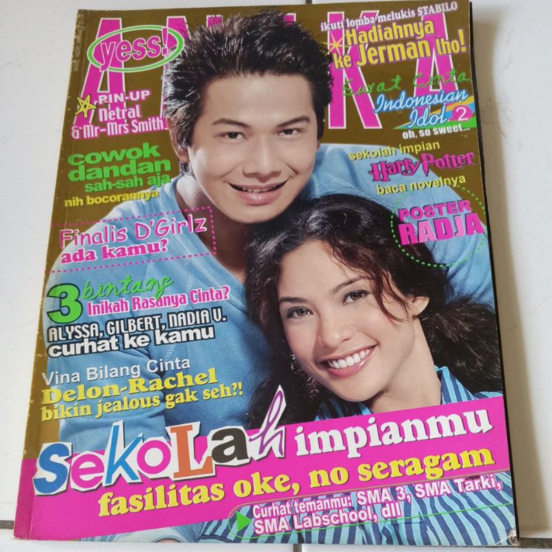 Majalah aneka yess no.15 Agustus 2005