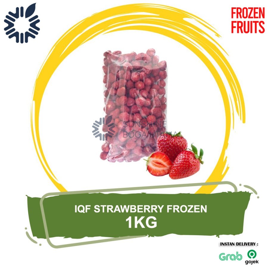 IQF Strawberry Frozen 1KG
