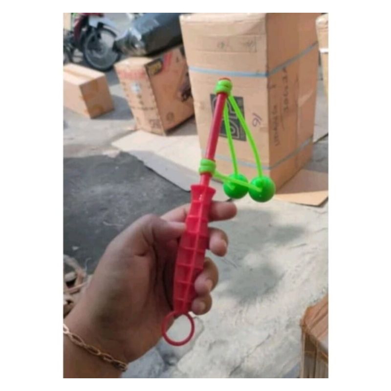 Mainan anak Lato Lato gagang besar latto matik anti gagal murah harga satuan perpcs Lato gagang