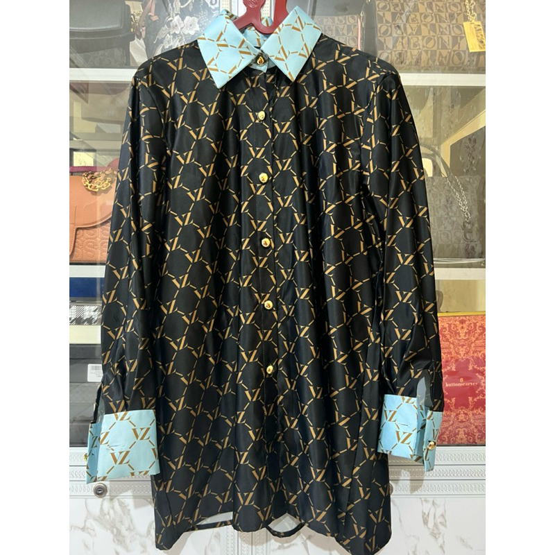 PL VZ Monogram Two Tone by VIVI ZUBEDI