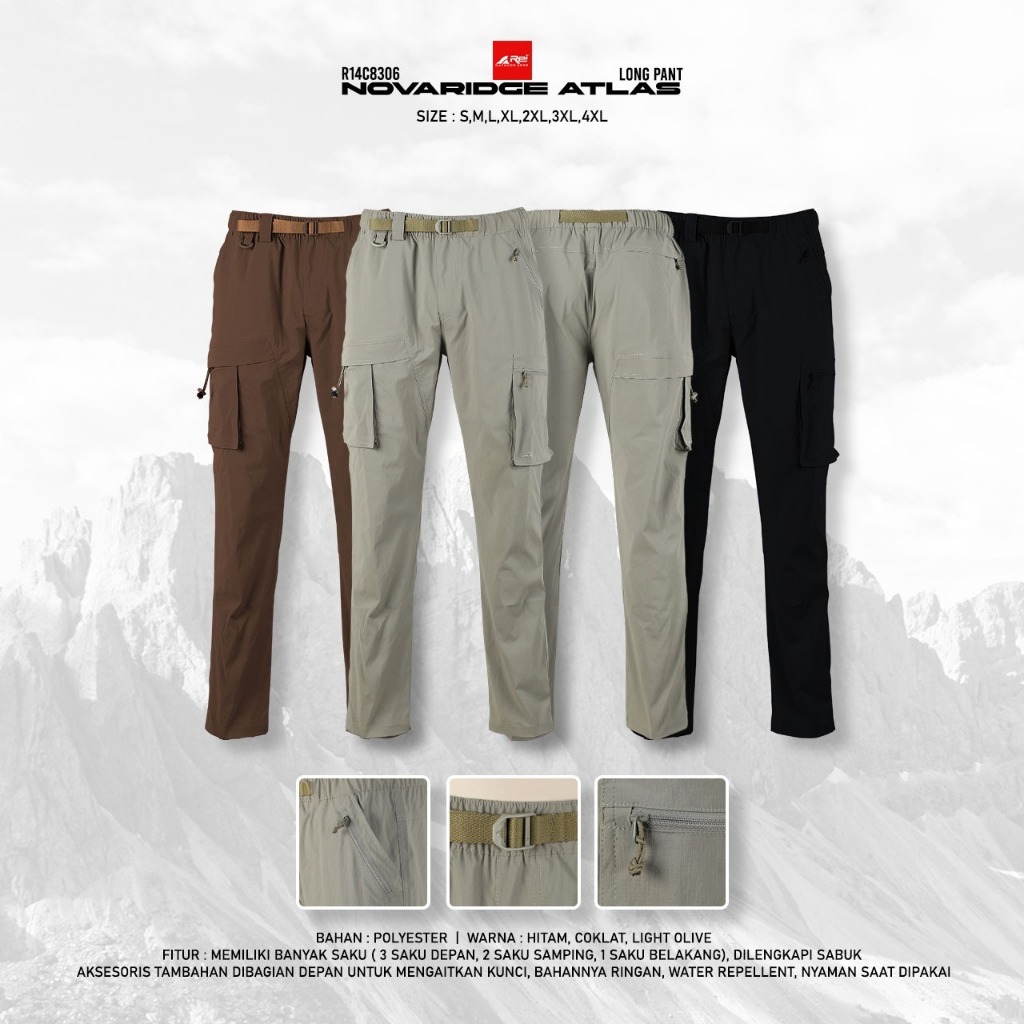 Celana Panjang Pria Novaridge Atlas Arei Outdoorgear
