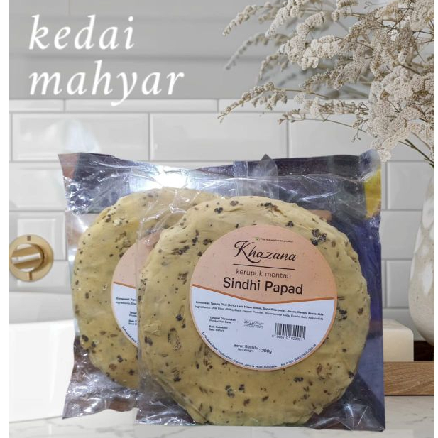 

Khazana Shindi Papad kerupuk mentah 200gr