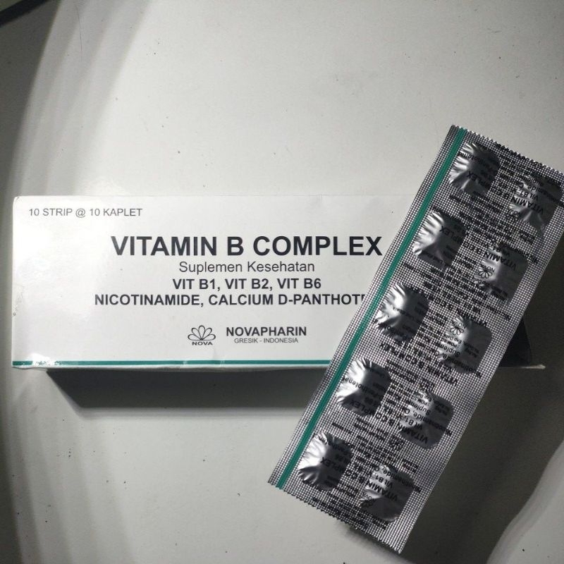 Vitamin B Kompleks Novapharin 1 Strip