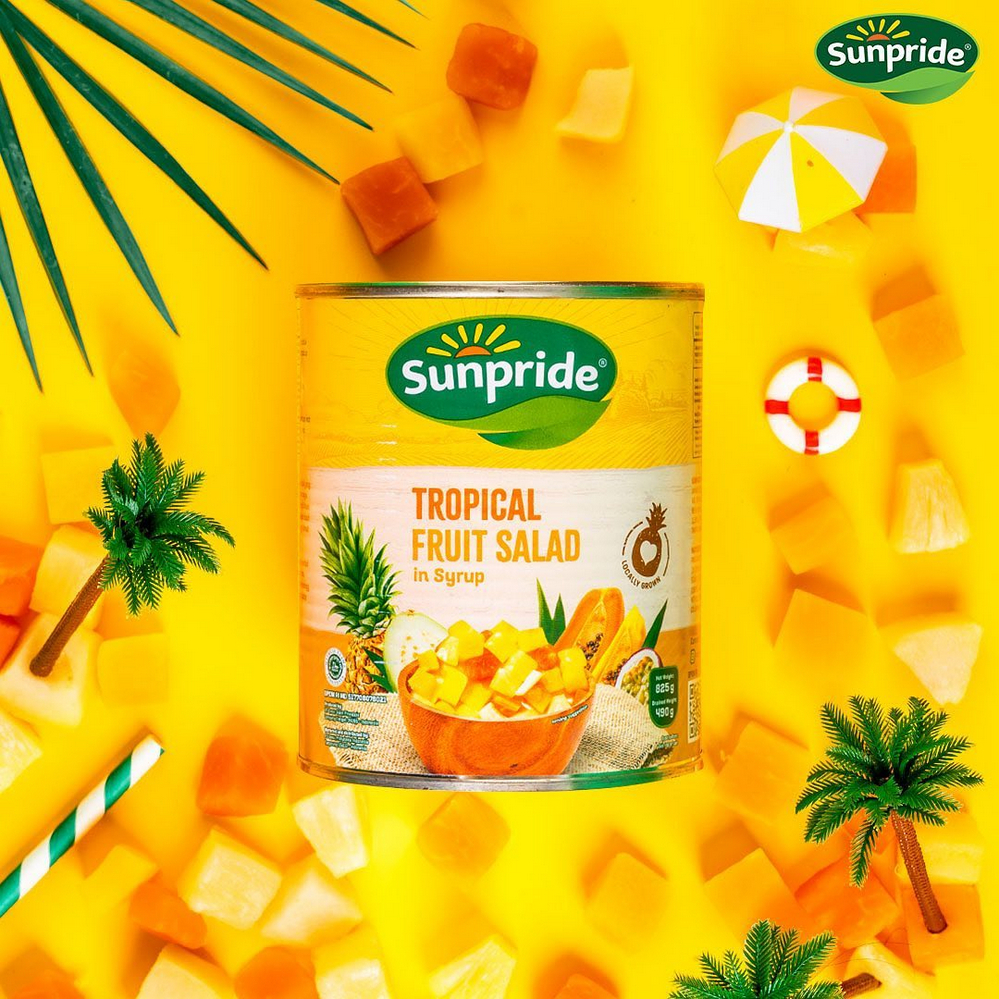 

SUNPRIDE Tropical Fruit Salad kaleng 825gr