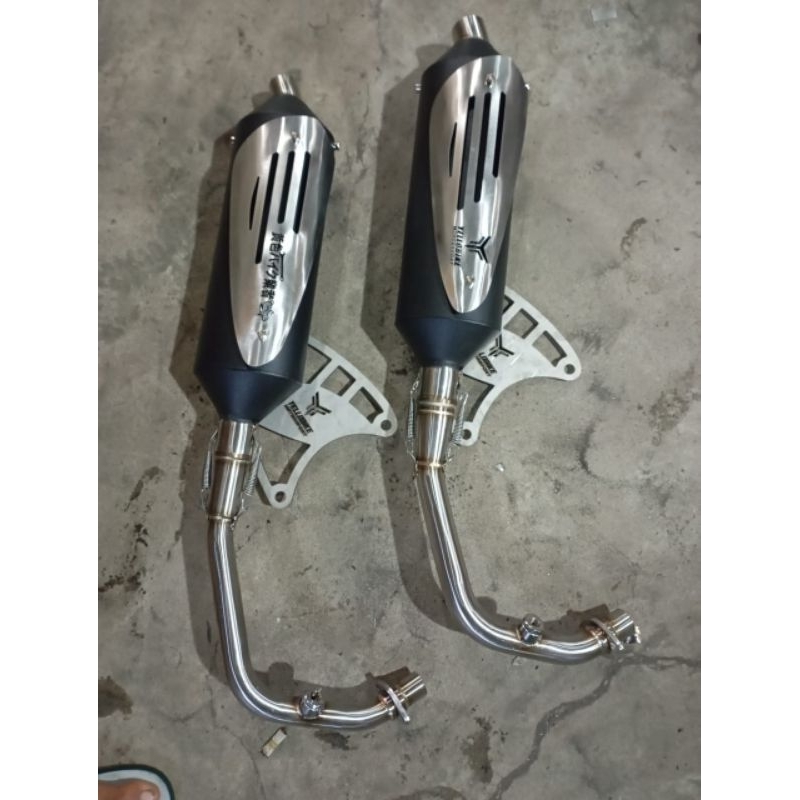 KNALPOT VESPA MATIC COPY SHIJIRO