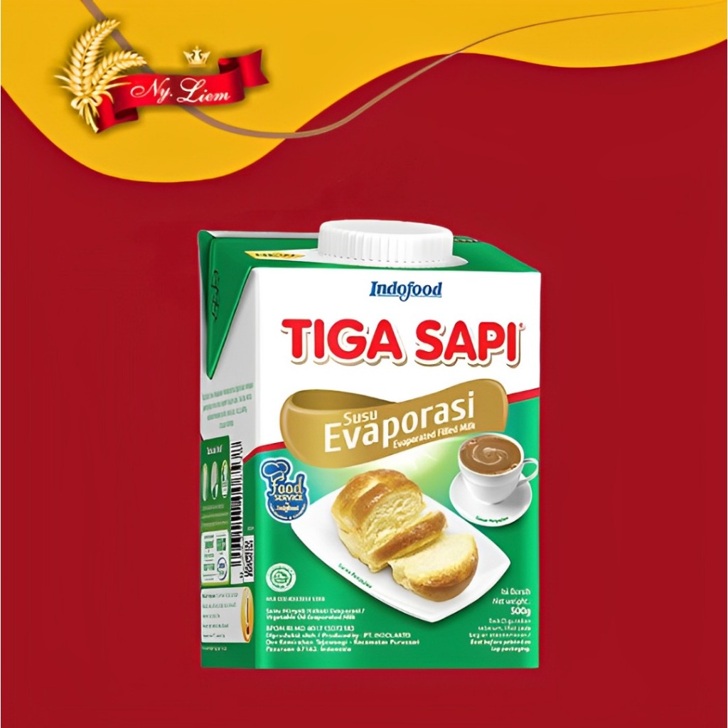 

TIGA SAPI Susu Evaporasi 500 gr