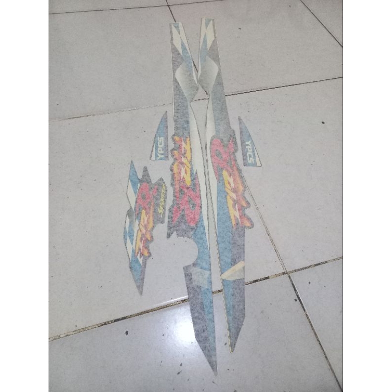 Striping Sticker Stiker Ungu F1z Fiz F1zr Fiz r 1997 1998 ori laminasi