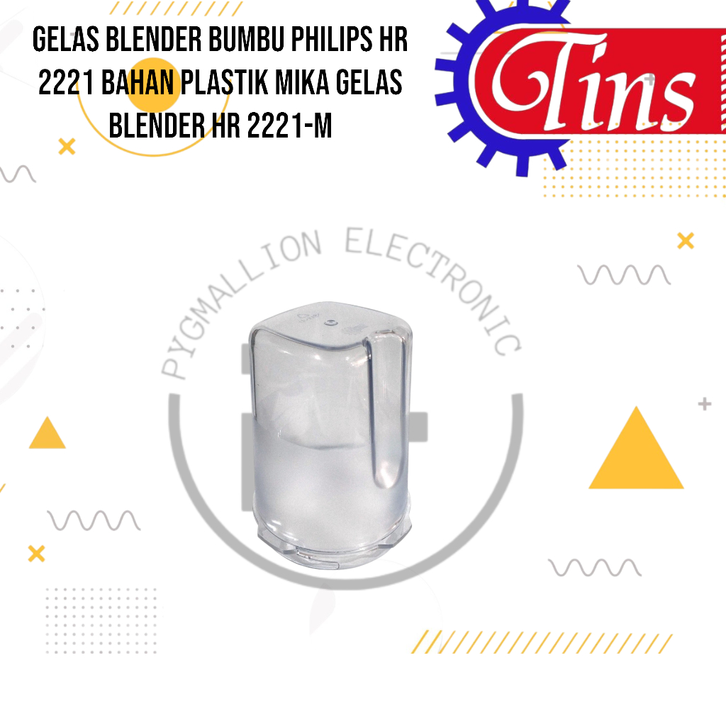 GELAS BLENDER BUMBU PHILIPS HR 2221 BAHAN PLASTIK MIKA GELAS BLENDER HR 2221-M