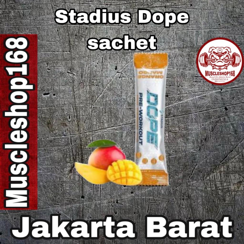 STADIUS DOPE Pre Workout 1 SACHET ( 15 GRAM ) PWO Sachetan