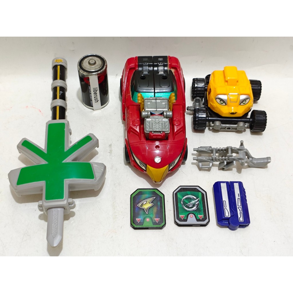 Set Bandai dx engine oh engineoh power rangers rpm engine sentai robo universe dx speedor spedor go 