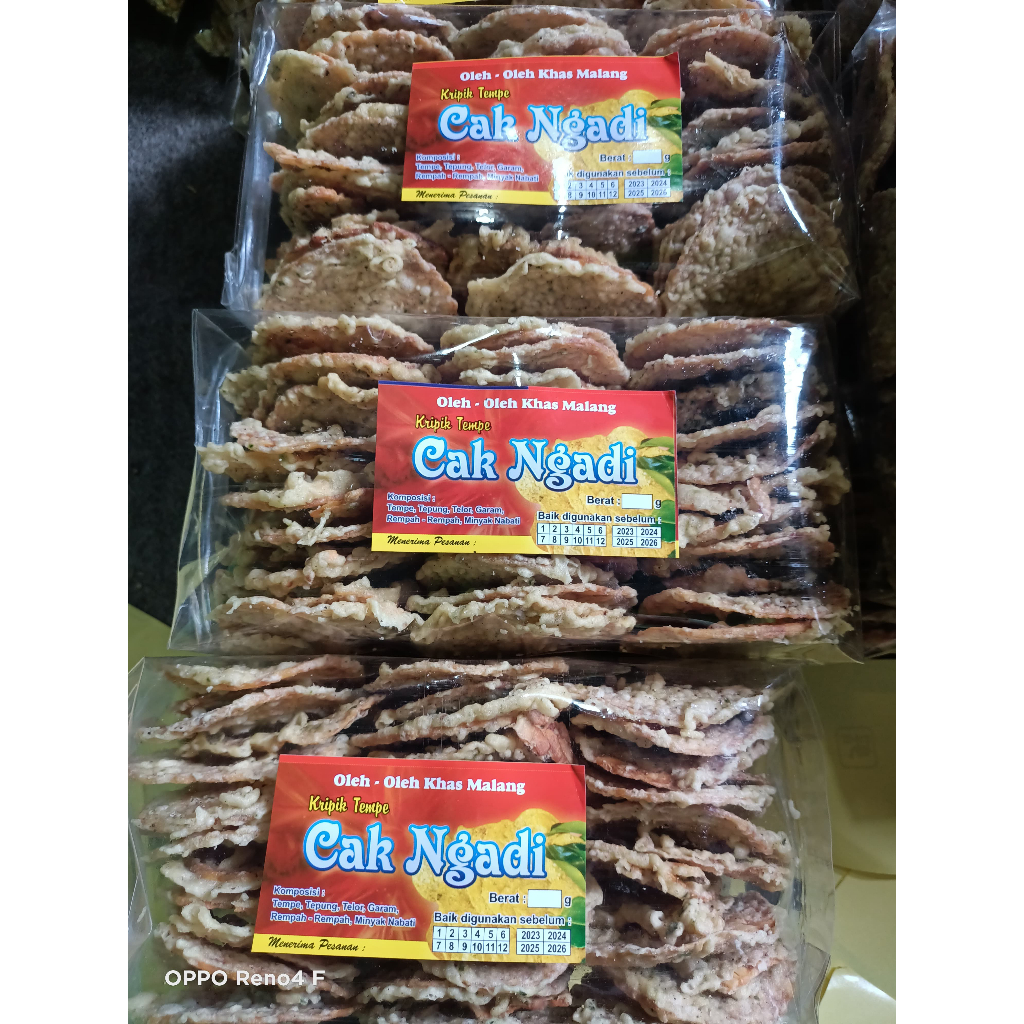 

Kripik Tempe Khas Malang 200gram 1Kg Dapat 5 Rasa Original