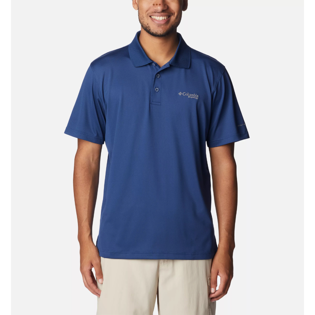 Baju Polo Shirt Columbia Men Low Drag Offshore Polo Shirt Big Size Dry Fit