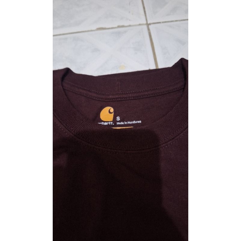 Carhartt Pocket Maroon S | Brand New With Tag