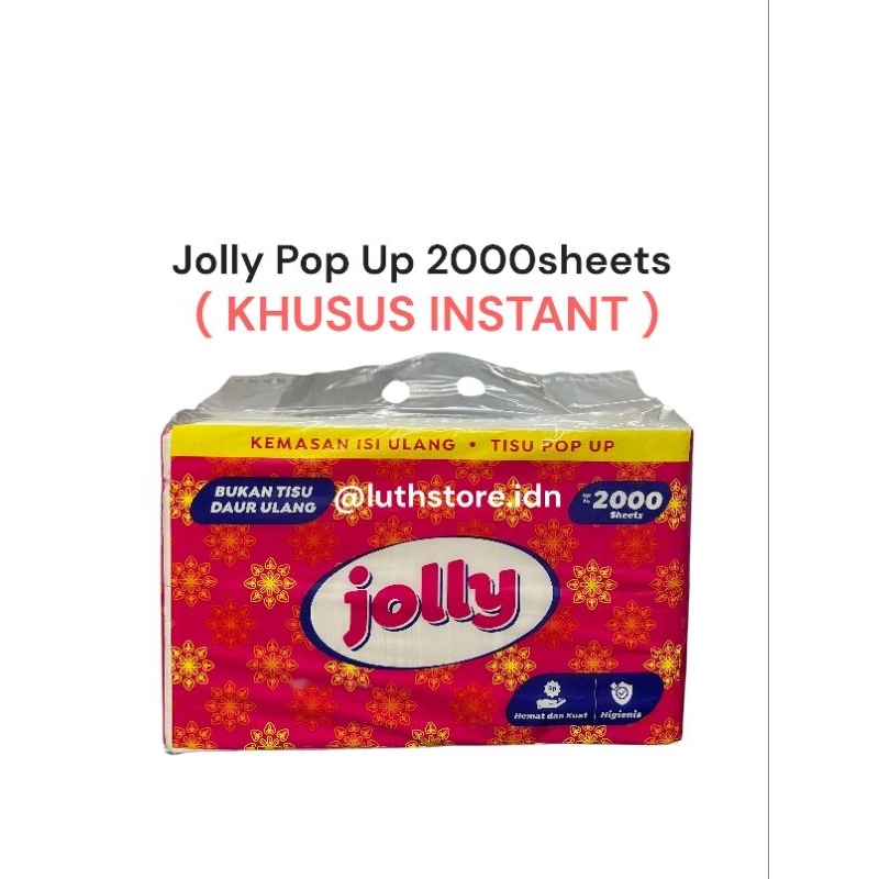 JOLLY POP UP 200SHEETS | JOLLY POP UP 2000SHEETS