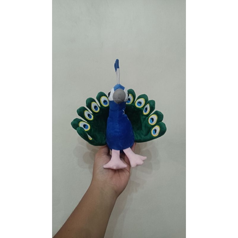 Boneka Burung Merak (Rare) Langka