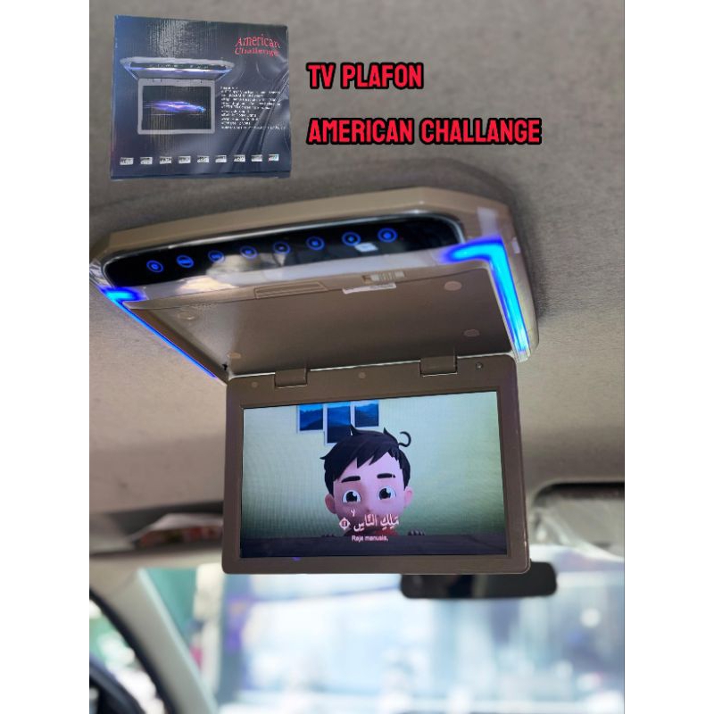 Tv Rup / TV Plafond Mobil 10 inch Brand AMC - Ukuran 10 inch Vvy ai See Tv Atap Mobil 10 inch
