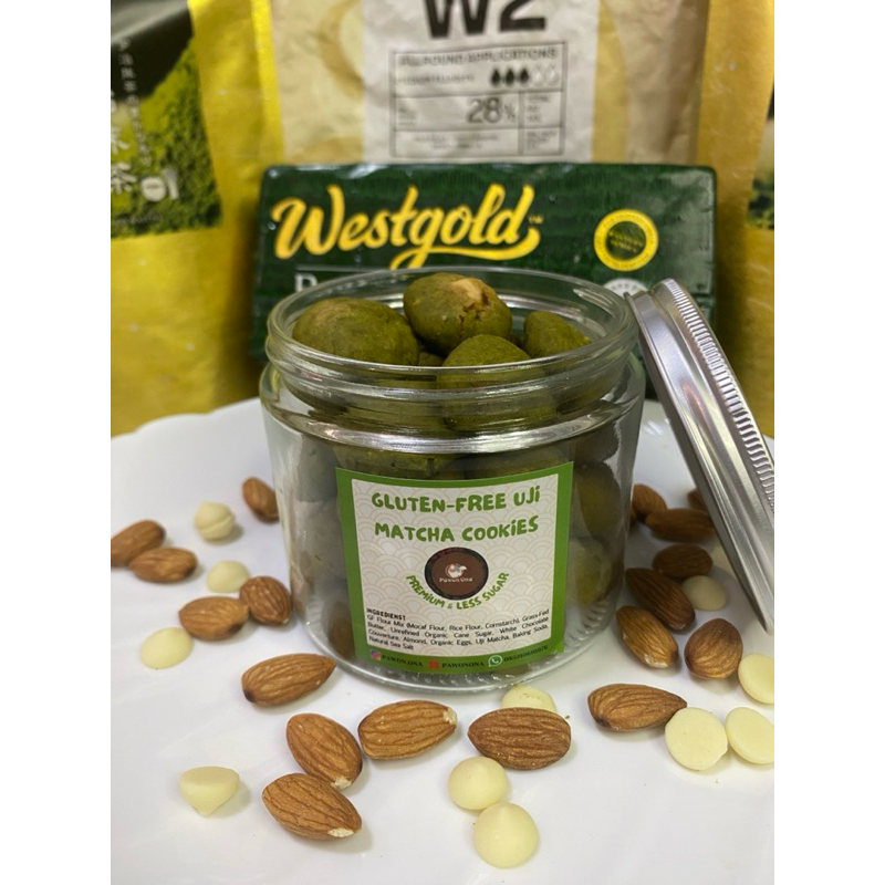 

Gluten Free Uji Matcha Cookies