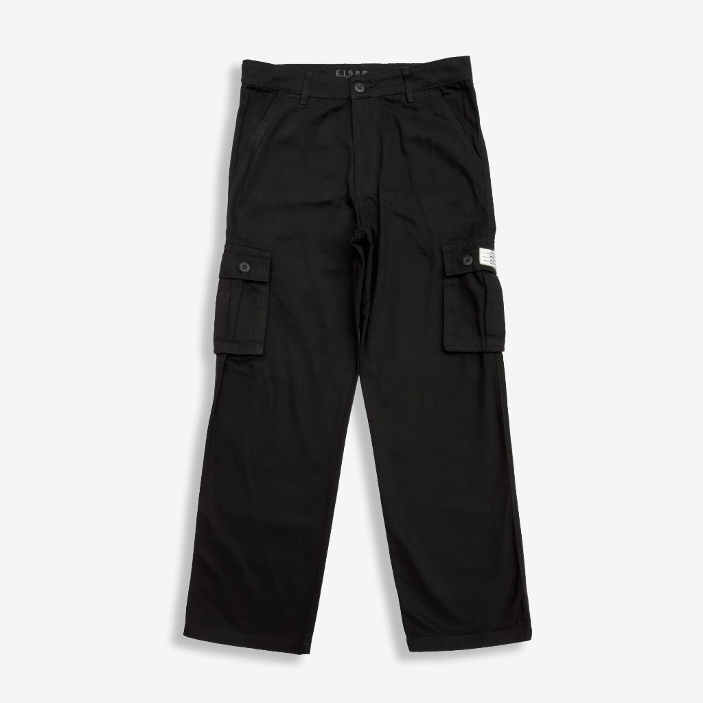 Eisee Cargo Pants : Rich Black