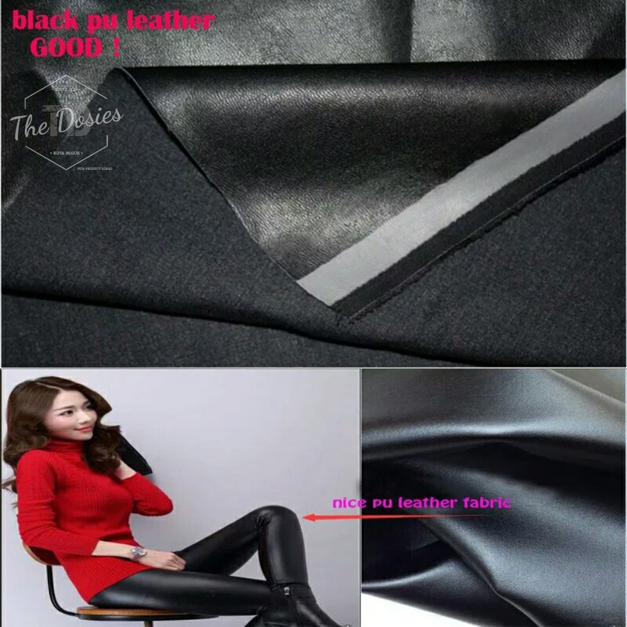 Bahan kulit sintetis stretch (melar), Bahan Semi kulit CAVARO