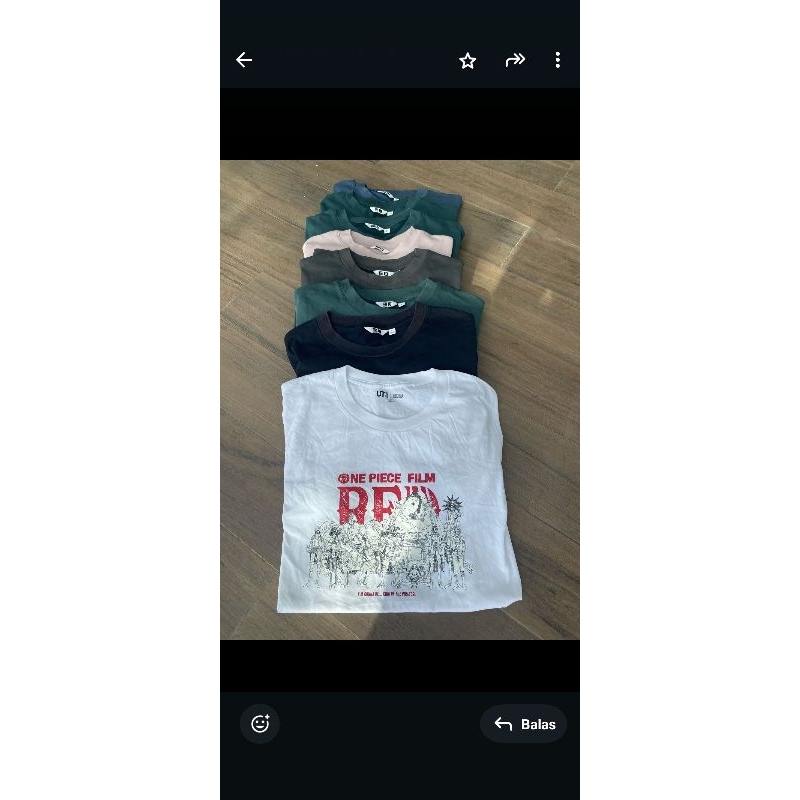 kaos uniqlo pria polos