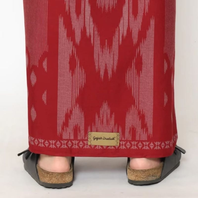 Kndegan_syal - Sarung Gajah Duduk Original Motif Bali Asia Kembang Songket Premium