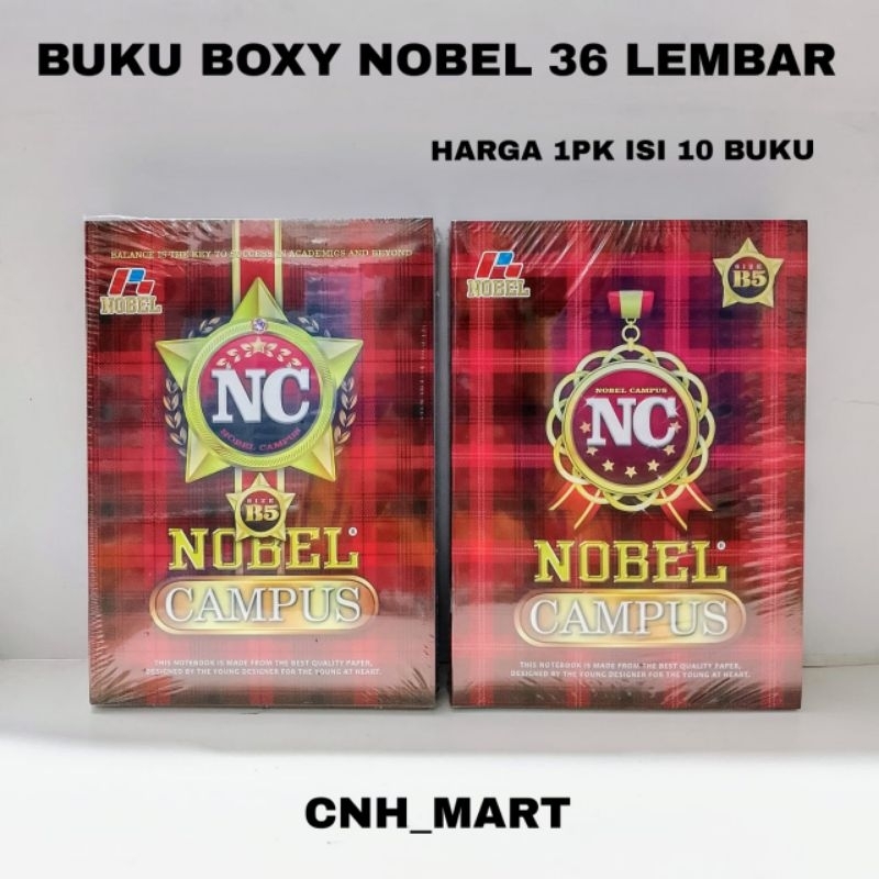 

(10)Buku Tulis Campus Besar Boxy Nobel 36 lembar harga 10 buku