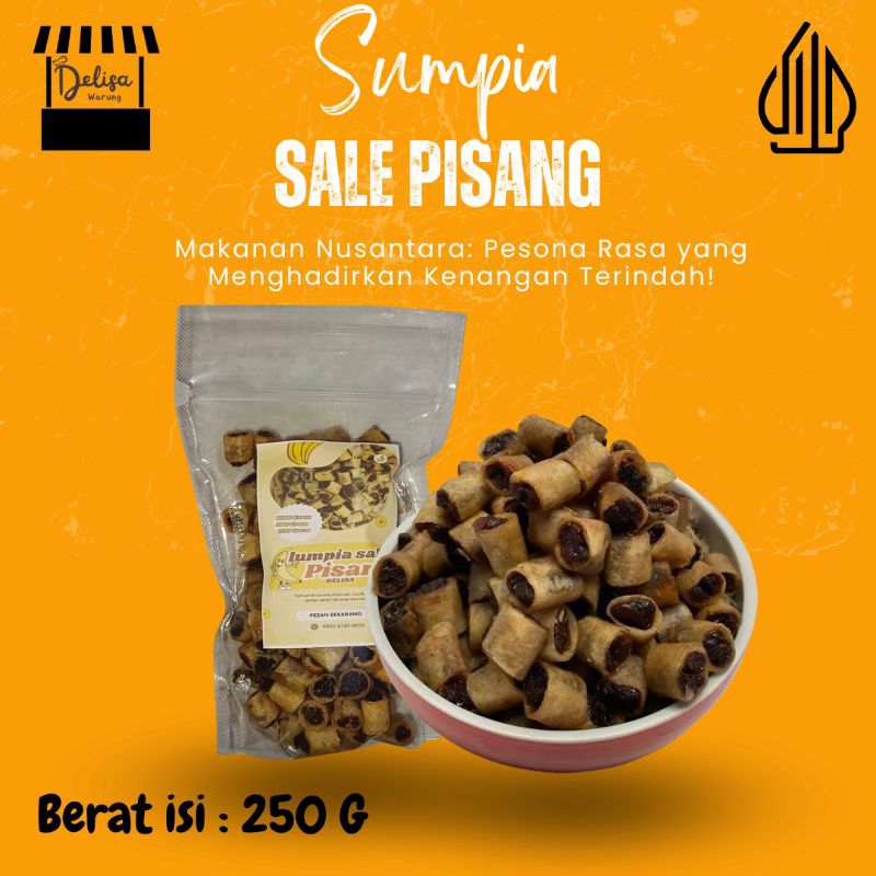 

SUMPIA SALE PISANG / SUMPIA SALE PISANG 250 GRAM / TERMURAH