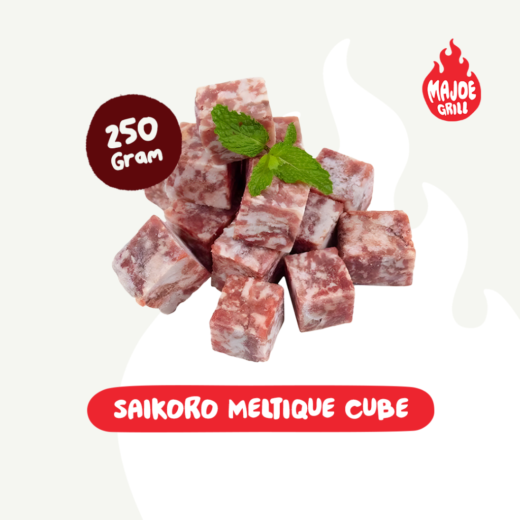 

Saikoro Meltique Cube (250 gram) - INSTANT / SAMEDAY - Daging Sapi