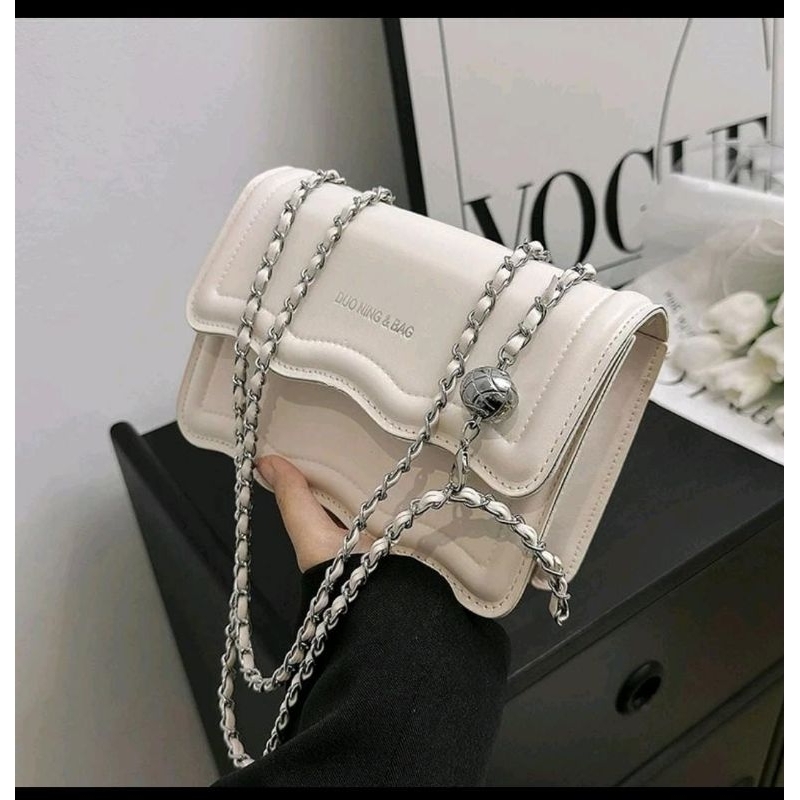 Tas wanita tali rantai kondangan pesta import