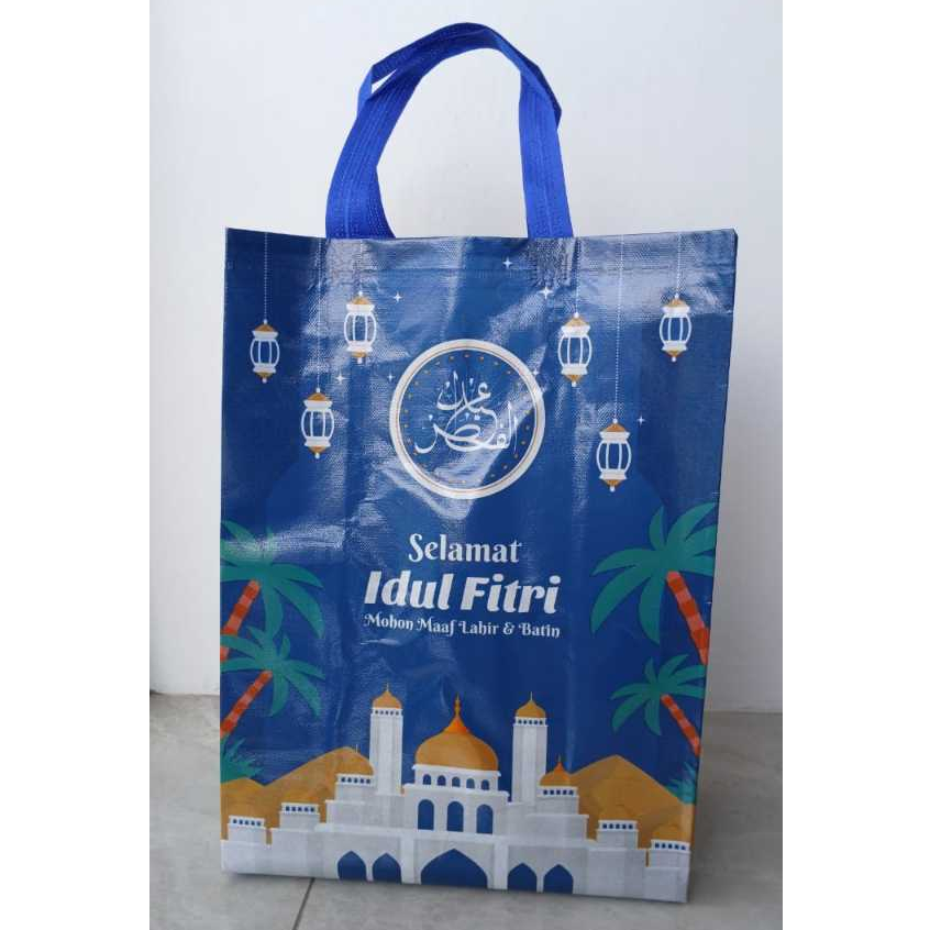 

TAS SPUNBOND IDLU FITRI GOOCIEBAG LEBARAN LAMINASI ECERAN