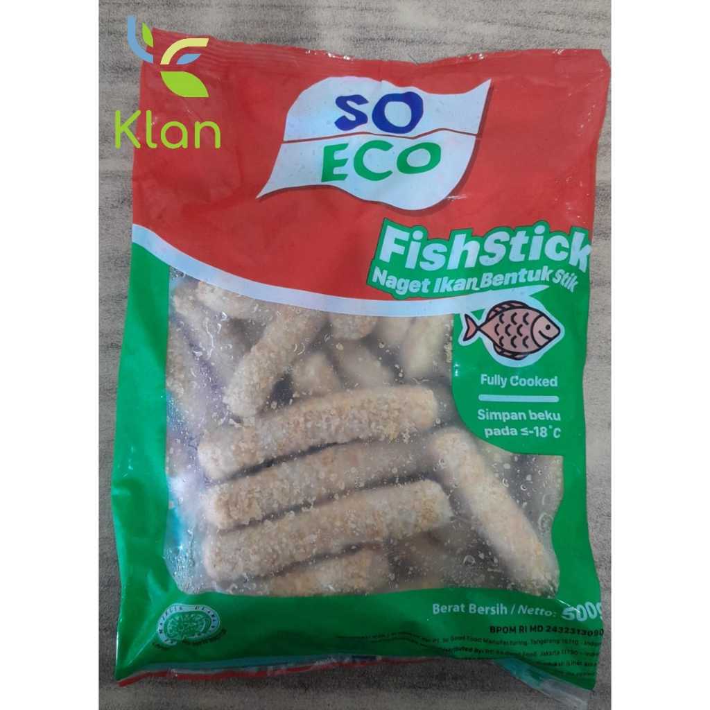 

SO ECO NUGGET FISH STICK 500GR/ NAGET STIK IKAN/ NUGET IKAN