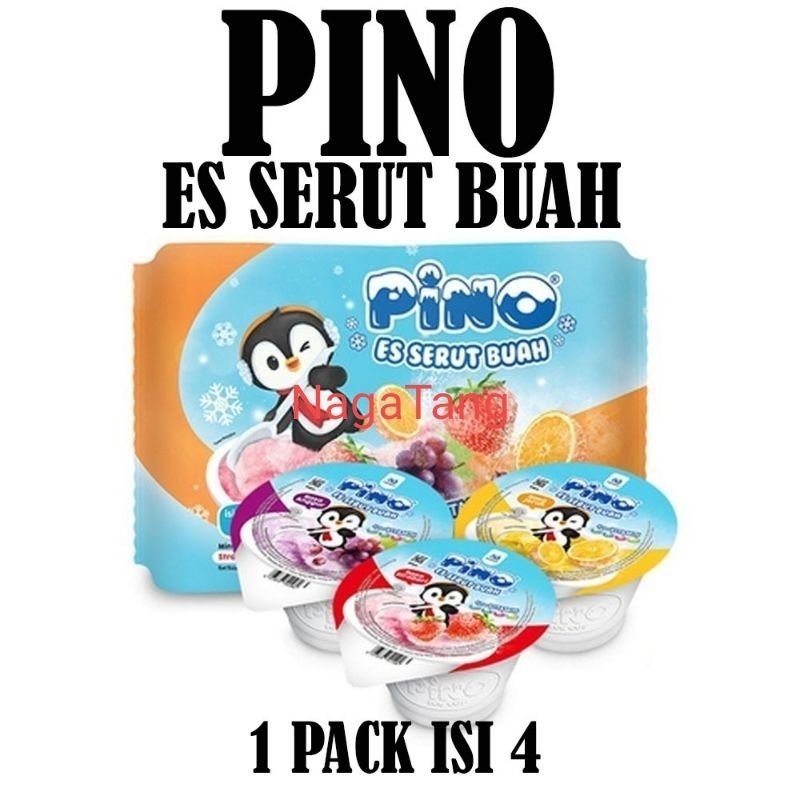 

PINO ES SERUT BUAH CUP 1 BAG ISI 4 CUP