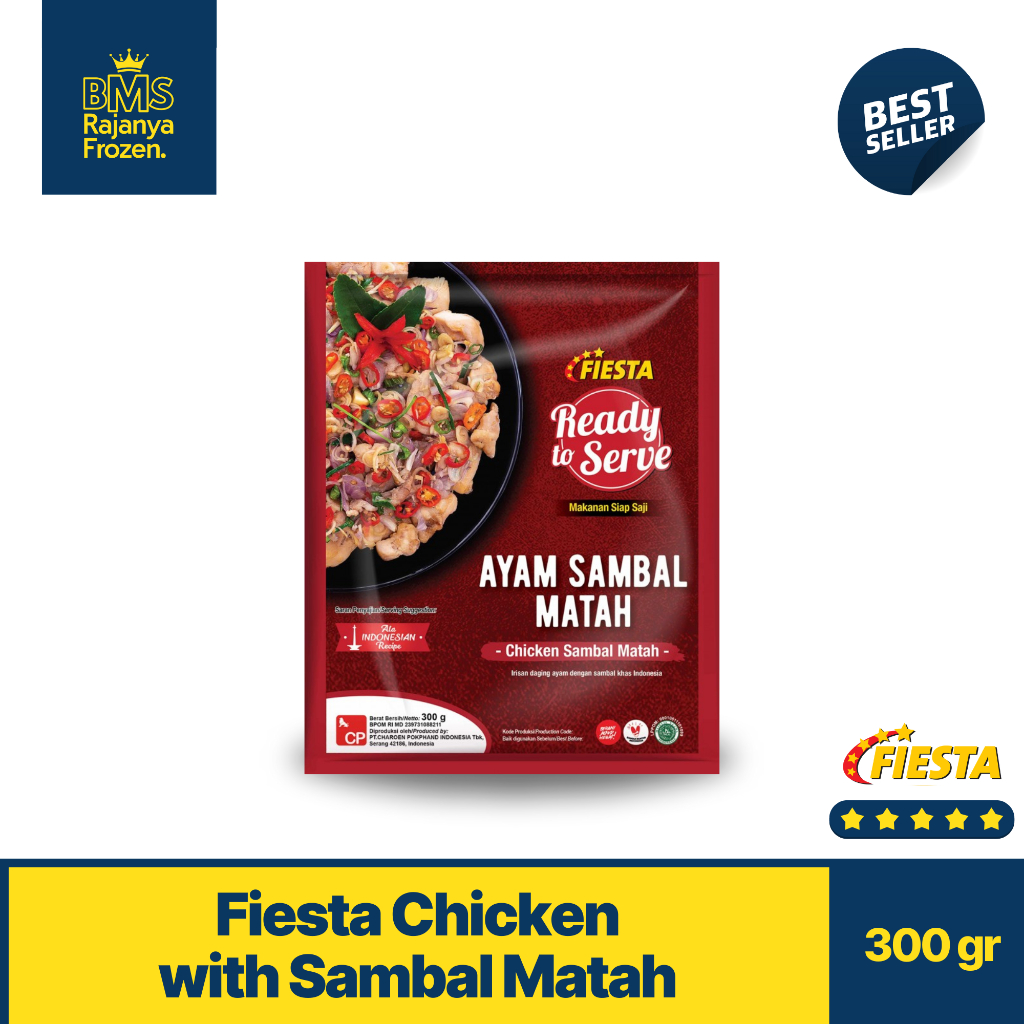 

Fiesta Chicken With Sambal Matah 300gr
